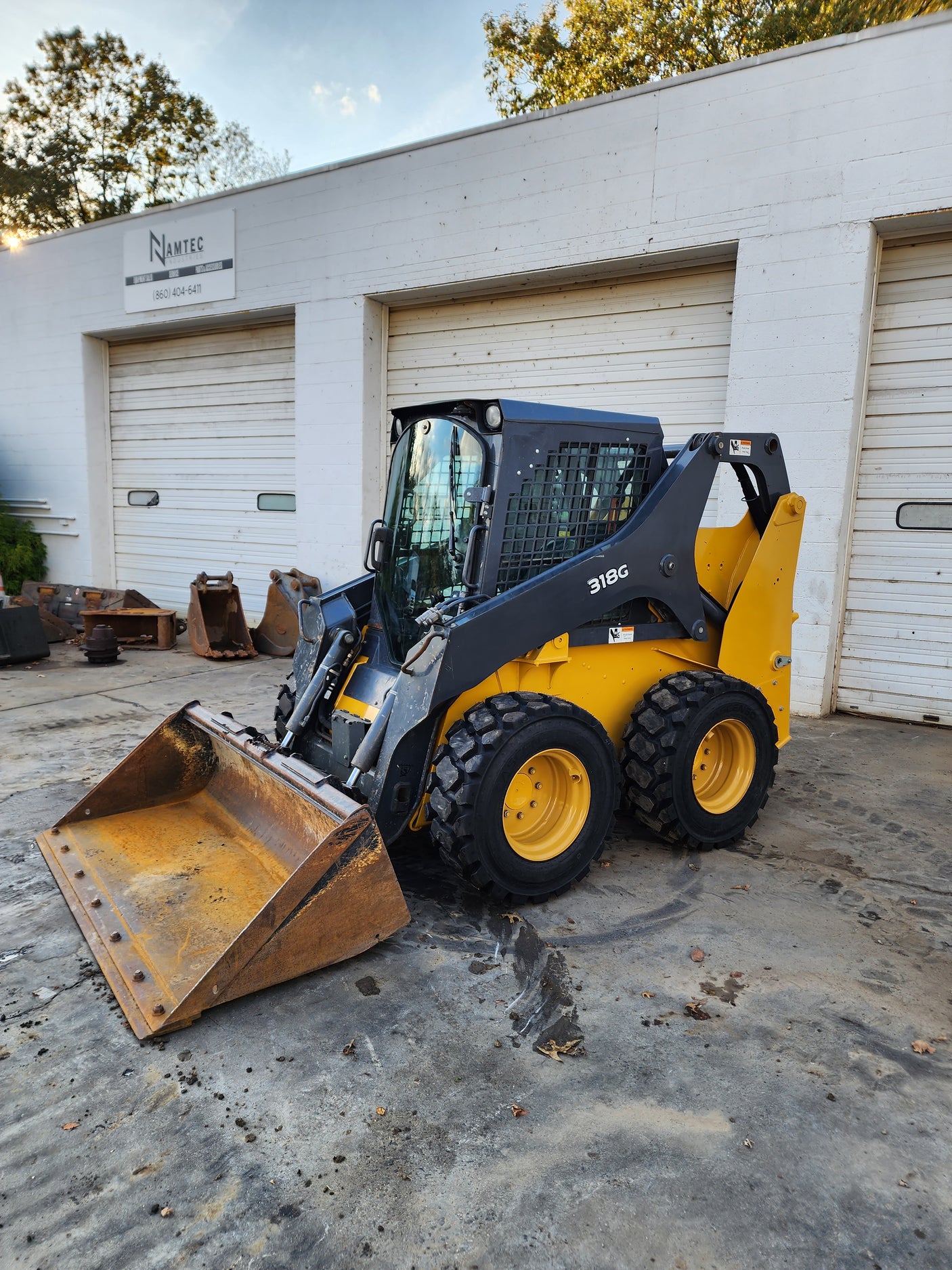 2016 John Deere 318G