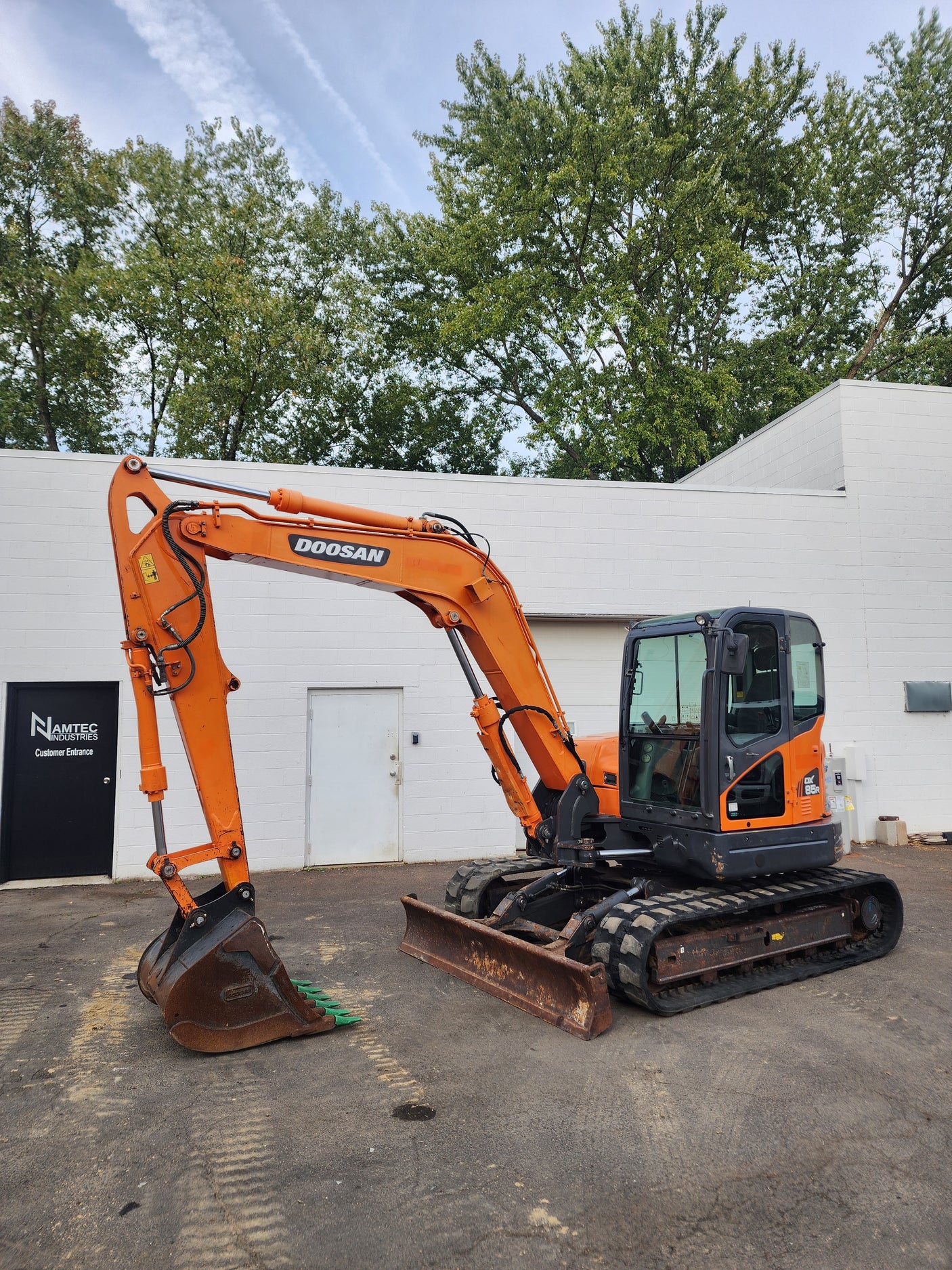 2018 Doosan DX85R-3